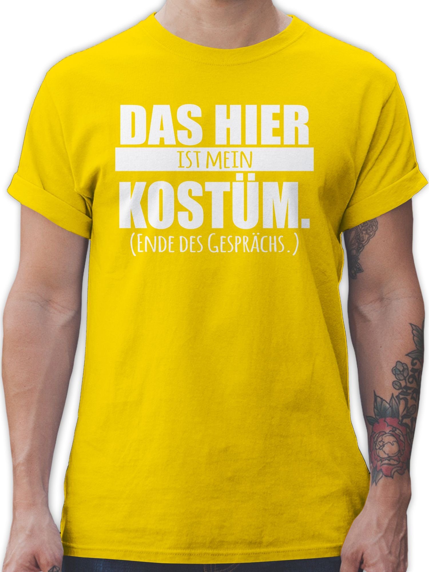 Shirtracer TShirt »Das hier ist mein Kostüm. Ende des Gesprächs